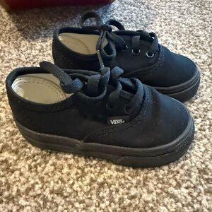 Vans Kids All-Black Sneakers